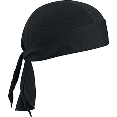 VIAUMBR Bandana Herenpet, fietsen, wandelen, bandana, piraat, onder fietshelm, luchtige stof voor zwemmen, joggen, hardlopen, bergen en motorfiets (zwart) 54-64 VIAUMBR Bandana Herenpet, fietsen, wandelen, bandana, piraat, onder fietshelm, luchtige stof voor zwemmen, joggen, hardlopen, bergen en motorfiets (zwart) 54-64