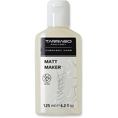 Tarrago Matt Maker sneakers 125 ml Matte afwerking voor Paint sneakers Bescherm, verzacht en fixeer de kleur van je sneakers, kleurloos, 125 ml 125 ml Tarrago Matt Maker sneakers 125 ml Matte afwerking voor Paint sneakers Bescherm, verzacht en fixeer de kleur van je sneakers, kleurloos, 125 ml 125 ml