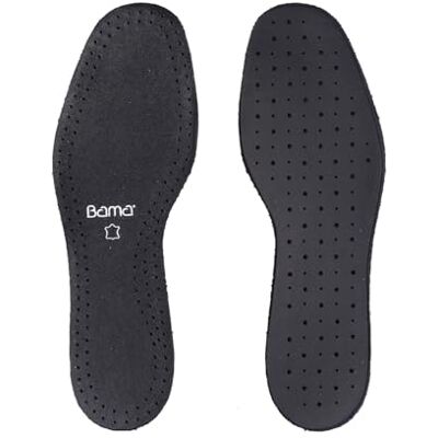 Bama Standaard Exquisit inlegzolen van zwart leer echt leer en latexschuim met actieve kool ademende en geurremmende zolen voor elegante en casual schoenen 36-47 EUR, zwart. 36 EUR Bama Standaard Exquisit inlegzolen van zwart leer echt leer en latexschuim met actieve kool ademende en geurremmende zolen voor elegante en casual schoenen 36-47 EUR, zwart. 36 EUR