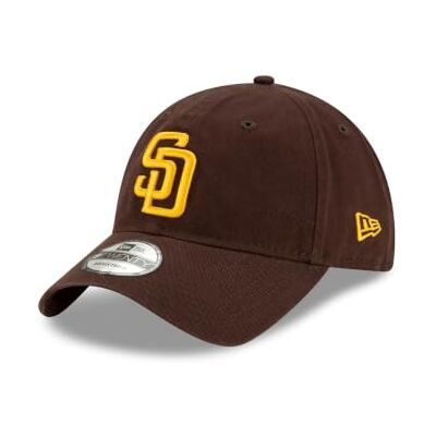 New Era San Diego Padres MLB Core Classic Bruin 9Twenty Verstelbare Cap Eén maat New Era San Diego Padres MLB Core Classic Bruin 9Twenty Verstelbare Cap Eén maat