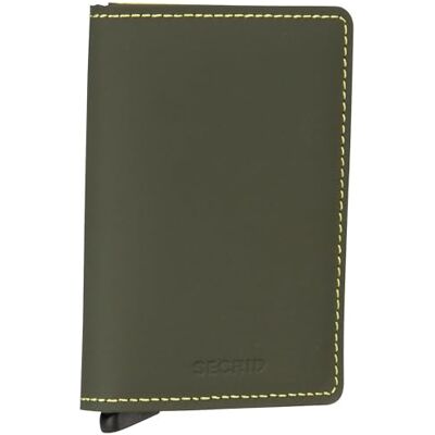 Secrid Slimwallet Green & Lime One Size Unisex Volwassenen, Groen & Lime, Talla única, Modern, Groen & Lime, Eén maat, Modern Secrid Slimwallet Green & Lime One Size Unisex Volwassenen, Groen & Lime, Talla única, Modern, Groen & Lime, Eén maat, Modern