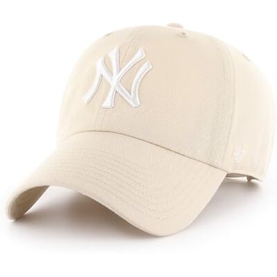 47 New York Yankees MLB clean up natuurlijk beige verstelbare pet Eén maat 47 New York Yankees MLB clean up natuurlijk beige verstelbare pet Eén maat