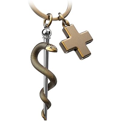 FABACH Sleutelhanger met medisch kruis Verpleegkundige cadeau Verpleegkundige Verpleegkundige Sleutelhanger Medicijncadeau Student, Brons, Eenheidsmaat, Brons FABACH Sleutelhanger met medisch kruis Verpleegkundige cadeau Verpleegkundige Verpleegkundige Sleutelhanger Medicijncadeau Student, Brons, Eenheidsmaat, Brons