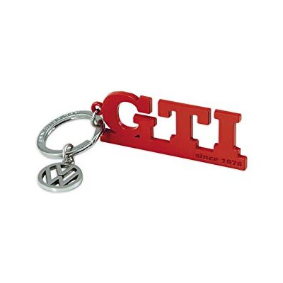 BRISA VW Collectie Volkswagen Golf GTI Sleutelketting met VW Charm, Gift Idea/Fan Souvenir/Retro Vintage Product/Car Equipment/Accessoires/Origineel, Rood, Eén maat, Bus T1 BRISA VW Collectie Volkswagen Golf GTI Sleutelketting met VW Charm, Gift Idea/Fan Souvenir/Retro Vintage Product/Car Equipment/Accessoires/Origineel, Rood, Eén maat, Bus T1
