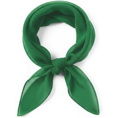 TigerTie Fijne chiffon sjaal voor dames, effen, afmetingen: 58 x 58 cm, Groen Afmeting sjaaltje: ca. Lengte 58 cm, breedte 58 cm TigerTie Fijne chiffon sjaal voor dames, effen, afmetingen: 58 x 58 cm, Groen Afmeting sjaaltje: ca. Lengte 58 cm, breedte 58 cm