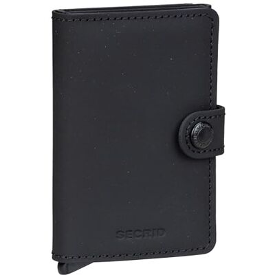 Secrid Uniseks mini-portemonnee reisaccessoires envelopformaat kaarthouder, zwart, één maat Secrid Uniseks mini-portemonnee reisaccessoires envelopformaat kaarthouder, zwart, één maat