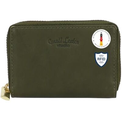 Gusti Leder Gusti ABEL Leren kaarthouder Voor dames en heren Kaarthouder Kleine portemonnee, groen, S, casual Gusti Leder Gusti ABEL Leren kaarthouder Voor dames en heren Kaarthouder Kleine portemonnee, groen, S, casual