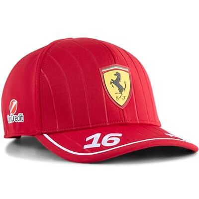 Puma Casquette Scuderia Ferrari F1 2025 Charles Leclerc Eén maat Puma Casquette Scuderia Ferrari F1 2025 Charles Leclerc Eén maat