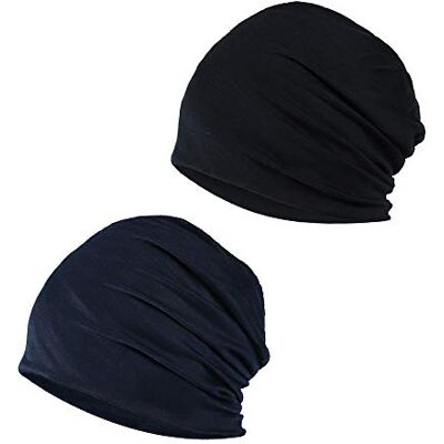 YOFASEN Slouchy muts, kanker, chemopet, katoenen tulband, hoed, stretch, moslim sjaal voor vrouwen, mannen Eén maat YOFASEN Slouchy muts, kanker, chemopet, katoenen tulband, hoed, stretch, moslim sjaal voor vrouwen, mannen Eén maat