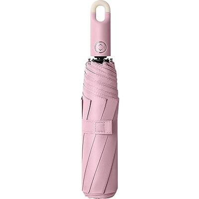 fuc Compacte drievoudig automatisch openen en sluiten paraplu met automatische openings- en sluitgesp voor kinderwagen voor zuigelingen en peuters (roze, één maat) fuc Compacte drievoudig automatisch openen en sluiten paraplu met automatische openings- en sluitgesp voor kinderwagen voor zuigelingen en peuters (roze, één maat)