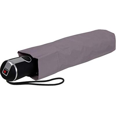 Knirps Grote opvouwbare paraplu Duomatic, grijs., Draagbaar Knirps Grote opvouwbare paraplu Duomatic, grijs., Draagbaar
