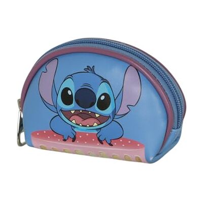 Disney Lilo and Stitch Cake Portemonnee, ovaal, casual, blauw, 12 x 9 cm, Lilo en Stitch blauw, één maat, casual ovale portemonnee Disney Lilo and Stitch Cake Portemonnee, ovaal, casual, blauw, 12 x 9 cm, Lilo en Stitch blauw, één maat, casual ovale portemonnee