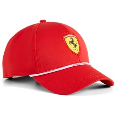 Puma Scuderia Ferrari F1 Classic Logo Cap, Rode Corsa, Eén maat Eén maat Puma Scuderia Ferrari F1 Classic Logo Cap, Rode Corsa, Eén maat Eén maat