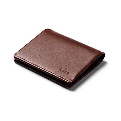 Bellroy Slim Sleeve, dunne lederen portemonnee (max. 12 pasjes en bonnetjes), Cocoa Java, one size Bellroy Slim Sleeve, dunne lederen portemonnee (max. 12 pasjes en bonnetjes), Cocoa Java, one size