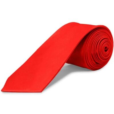 OcioDual Stropdas Heren Mode Kleur Zwart Effen Satijn Gekleed Bruiloft Casual Tie 100% Polyester, Rood Eén maat OcioDual Stropdas Heren Mode Kleur Zwart Effen Satijn Gekleed Bruiloft Casual Tie 100% Polyester, Rood Eén maat