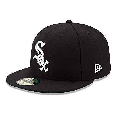 New Era 59Fifty TSF White SoxEra Baseball Cap Fitted Firm aan de achterkant, met vizier lente-zomer lente zomer herfst winter 6 7/8 (54,9 cm) zwart New Era 59Fifty TSF White SoxEra Baseball Cap Fitted Firm aan de achterkant, met vizier lente-zomer lente zomer herfst winter 6 7/8 (54,9 cm) zwart
