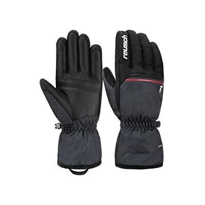Reusch Snow King Skihandschoenen voor heren, winddichte en extra ademende skihandschoenen, softshellhandschoenen, sneeuwhandschoenen, winterhandschoenen Reusch Snow King Skihandschoenen voor heren, winddichte en extra ademende skihandschoenen, softshellhandschoenen, sneeuwhandschoenen, winterhandschoenen