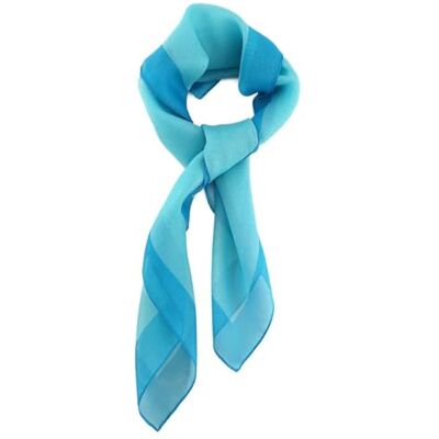 TigerTie Fijne chiffon sjaal voor dames, effen, afmetingen: 58 x 58 cm, Donker Turkoois Eén maat TigerTie Fijne chiffon sjaal voor dames, effen, afmetingen: 58 x 58 cm, Donker Turkoois Eén maat