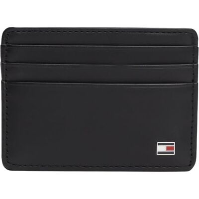 Tommy Hilfiger Eton CC Am0am00653 portemonnee, Zwart (002) Tommy Hilfiger Eton CC Am0am00653 portemonnee, Zwart (002)