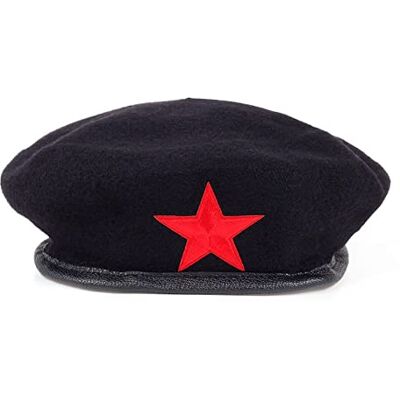 tcax Beret Heren Warme Baret Hoed voor Vrouwen met Rode Ster Mannen Straat Stijl Winterhoeden om Caps Warm te houden tcax Beret Heren Warme Baret Hoed voor Vrouwen met Rode Ster Mannen Straat Stijl Winterhoeden om Caps Warm te houden