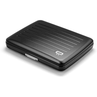 ÖGON -DESIGNS- Ögon Designs V2 Smart Case Large aluminium portemonnee RFID blokkerende kaarthouder Maximaal 10 kaarten en bankbiljetten (Opium Black) ÖGON -DESIGNS- Ögon Designs V2 Smart Case Large aluminium portemonnee RFID blokkerende kaarthouder Maximaal 10 kaarten en bankbiljetten (Opium Black)