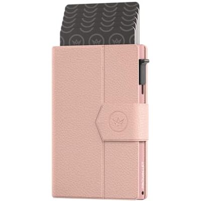 ProWallet Pasjeshouder Plus 8 Pasjes, Briefgeld en Muntgeld Pashouder met Rits RFID Kleine Creditcardhouder Stijlvolle Portemonnee (Pebble Roze) ProWallet Pasjeshouder Plus 8 Pasjes, Briefgeld en Muntgeld Pashouder met Rits RFID Kleine Creditcardhouder Stijlvolle Portemonnee (Pebble Roze)