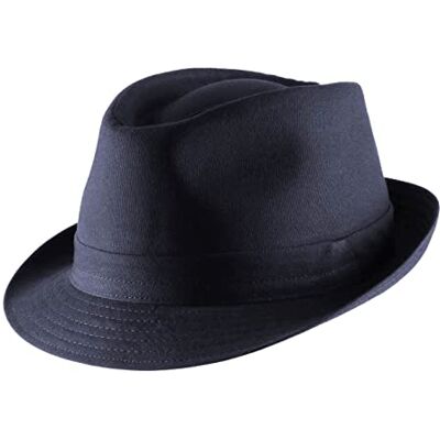 Classic Italy Trilby hoed 9 kleuren heren of dames Classic Trilby, Marinier 56 Classic Italy Trilby hoed 9 kleuren heren of dames Classic Trilby, Marinier 56