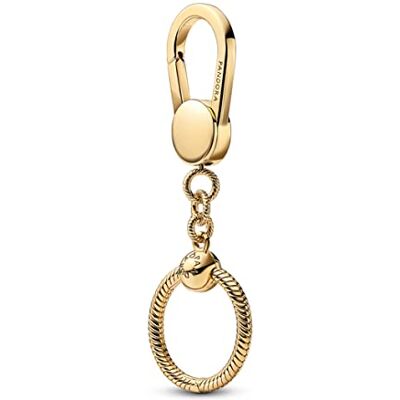 PANDORA Moments kleine zakhanger van 14 karaat verguld metaal ook compatibel met Moments armbanden PANDORA Moments kleine zakhanger van 14 karaat verguld metaal ook compatibel met Moments armbanden