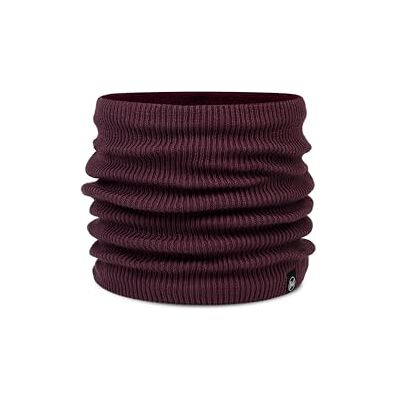 Buff® Gebreide en fleece nekband voor heren en dames, volwassenen, extreme kou, praktisch, veelzijdig, modieus, warmte-isolatie, comfortabel, eenheidsmaat, rood Buff® Gebreide en fleece nekband voor heren en dames, volwassenen, extreme kou, praktisch, veelzijdig, modieus, warmte-isolatie, comfortabel, eenheidsmaat, rood