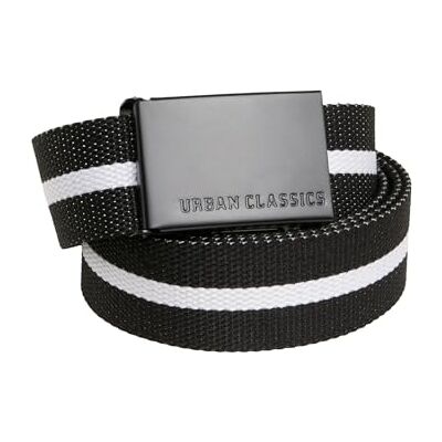 Urban Classics Riem van zeildoek, uniseks (1 stuks) One Size Urban Classics Riem van zeildoek, uniseks (1 stuks) One Size
