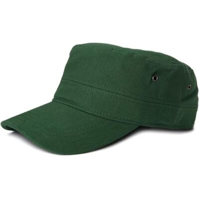 styleBREAKER Militaire honkbalpet van robuust katoenen linnen, verstelbaar, uniseks, 04023020, Donkergroen One Size styleBREAKER Militaire honkbalpet van robuust katoenen linnen, verstelbaar, uniseks, 04023020, Donkergroen One Size
