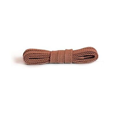 Kaps platte veters, duurzaam, 100% katoen, hoge kwaliteit, gemaakt in Europa, 1 paar, verschillende kleuren en lengtes (120 cm 6 tot 8 paar oogjes / 49 cognac) 120 cm - 6 à 8 Paires D'oeillets Kaps platte veters, duurzaam, 100% katoen, hoge kwaliteit, gemaakt in Europa, 1 paar, verschillende kleuren en lengtes (120 cm 6 tot 8 paar oogjes / 49 cognac) 120 cm - 6 à 8 Paires D'oeillets