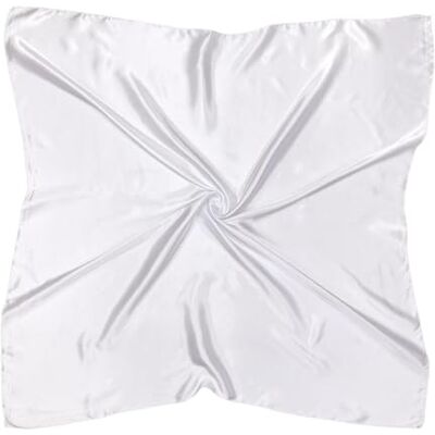 DRESHOW Grote vierkante sjaals voor dames, satijn, haaraccessoires, zijde, klassieke patronen, strandbandana's Eén maat DRESHOW Grote vierkante sjaals voor dames, satijn, haaraccessoires, zijde, klassieke patronen, strandbandana's Eén maat