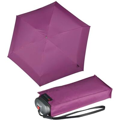 Knirps Mini Reisparaplu Lichtgewicht Zak Paraplu Strepen Berry 93 Cm Super Mini Zakparaplu Knirps Mini Reisparaplu Lichtgewicht Zak Paraplu Strepen Berry 93 Cm Super Mini Zakparaplu