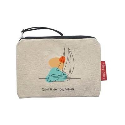 hello-bags . Portemonnee/portemonnee/kaarthouder Buiten: 100% katoen met ritssluiting en binnenvoering. Inclusief kraftpapier envelop Mod: winddicht. Kleur: ruw/zwart., ECRU, Eigentijds hello-bags . Portemonnee/portemonnee/kaarthouder Buiten: 100% katoen met ritssluiting en binnenvoering. Inclusief kraftpapier envelop Mod: winddicht. Kleur: ruw/zwart., ECRU, Eigentijds