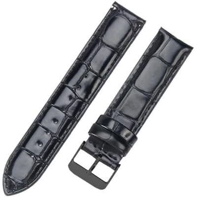 LXLAEOANG 14 16 18 20 22 mm waterdicht zacht comfortabel kunstleer heren dames horlogeband voor klassieke accessoires voor mannen en vrouwen LXLAEOANG 14 16 18 20 22 mm waterdicht zacht comfortabel kunstleer heren dames horlogeband voor klassieke accessoires voor mannen en vrouwen