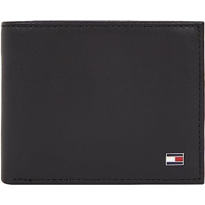 Tommy Hilfiger Eton heren portemonnee Mini CC 11 x 9 x 2 cm (B x H x D), zwart., Taille unique 11x9x2 cm (B x H x T) Tommy Hilfiger Eton heren portemonnee Mini CC 11 x 9 x 2 cm (B x H x D), zwart., Taille unique 11x9x2 cm (B x H x T)