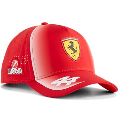 Puma Scuderia Ferrari F1 2026 Lewis Hamilton Cap-collectie, rood, één maat Eén maat Puma Scuderia Ferrari F1 2026 Lewis Hamilton Cap-collectie, rood, één maat Eén maat