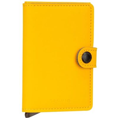 Secrid Miniwallet Ochre One Size Unisex Volwassenen, Oker, Talla única, Modern, Oker, Modern Secrid Miniwallet Ochre One Size Unisex Volwassenen, Oker, Talla única, Modern, Oker, Modern