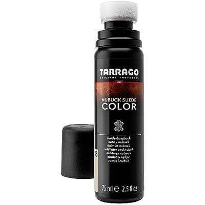 Tarrago Nubuck Suede Color 75 ml Kleurvernieuwer voor suède en nubuckleer schoenen benadrukt de kleuren van de schoen, verzorgt en beschermt Met applicatorspons, #36 Marmer 75 ml Tarrago Nubuck Suede Color 75 ml Kleurvernieuwer voor suède en nubuckleer schoenen benadrukt de kleuren van de schoen, verzorgt en beschermt Met applicatorspons, #36 Marmer 75 ml
