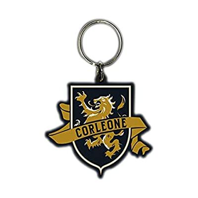 Pyramid The Godfather sleutelhanger van rubber met ritssluiting of charm voor rugzak (Corleone wapen) officieel product, zwart/goud, 4,5 x 6 cm, gebed, charme, Zwart/Goud, 4.5 x 6 cm, Gebed, charme Pyramid The Godfather sleutelhanger van rubber met ritssluiting of charm voor rugzak (Corleone wapen) officieel product, zwart/goud, 4,5 x 6 cm, gebed, charme, Zwart/Goud, 4.5 x 6 cm, Gebed, charme