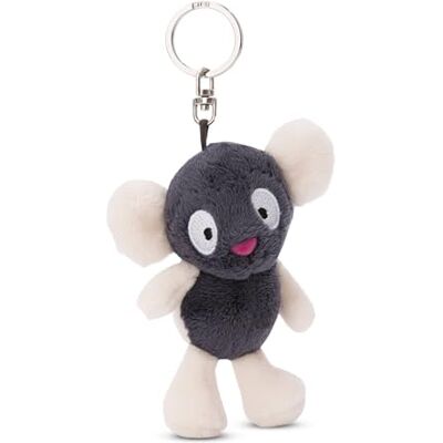 NICI Sleutelhanger Lemurian Ruffi 10 cm grijs Duurzame knuffeldierhanger met metalen ring om op te hangen aan sleutels, touw, tas en meer NICI Sleutelhanger Lemurian Ruffi 10 cm grijs Duurzame knuffeldierhanger met metalen ring om op te hangen aan sleutels, touw, tas en meer