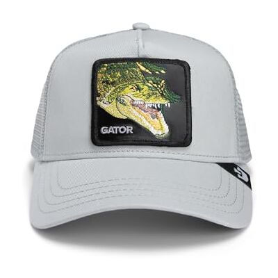 Goorin Bros. Goorin Bros Swamp Monster Alligator Grijs Verstelbare Trucker Cap Eén maat Goorin Bros. Goorin Bros Swamp Monster Alligator Grijs Verstelbare Trucker Cap Eén maat
