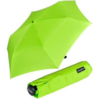 Doppler Zero Ultralichte mini-zakparaplu voor dames, 99 cm, limoen, 90 cm, compact Doppler Zero Ultralichte mini-zakparaplu voor dames, 99 cm, limoen, 90 cm, compact