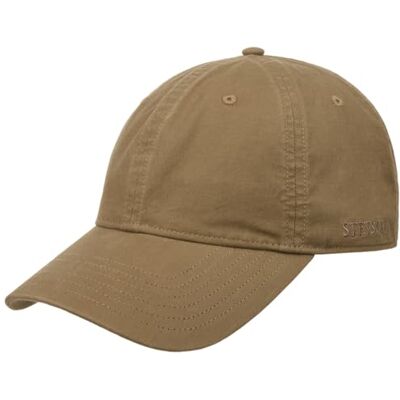 Stetson Ducor Sun Guard Pet voor dames/heren – van katoen, getailleerd met vizier, gesloten aan de achterkant, lente-zomer, olijf, 60-61 60-61 Stetson Ducor Sun Guard Pet voor dames/heren – van katoen, getailleerd met vizier, gesloten aan de achterkant, lente-zomer, olijf, 60-61 60-61