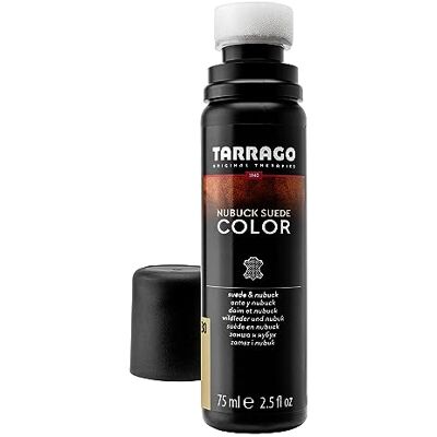 Tarrago Nubuck Suede Color 75 ml Kleurvernieuwer voor suède en nubuckleer schoenen benadrukt de kleuren van de schoen, verzorgt en beschermt Met applicatorspons, Beige (30) 75 ml Tarrago Nubuck Suede Color 75 ml Kleurvernieuwer voor suède en nubuckleer schoenen benadrukt de kleuren van de schoen, verzorgt en beschermt Met applicatorspons, Beige (30) 75 ml