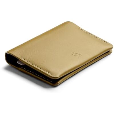 Bellroy Under Cover (lederen kaarthouder met snelle toegang en ruimte voor bankbiljetten) mosterd Bellroy Under Cover (lederen kaarthouder met snelle toegang en ruimte voor bankbiljetten) mosterd