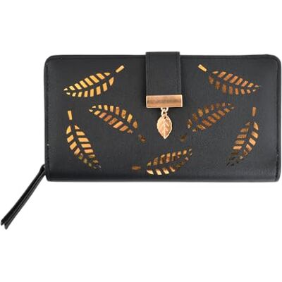 Astralong Damesportemonnee, grote ritssluiting, lang, met hanger, portemonnee, sluiting, dames, leer, meerdere kaartsleuven, grote vakken, creditcardhouder, grote capaciteit, zwart., Fris en zoet Astralong Damesportemonnee, grote ritssluiting, lang, met hanger, portemonnee, sluiting, dames, leer, meerdere kaartsleuven, grote vakken, creditcardhouder, grote capaciteit, zwart., Fris en zoet