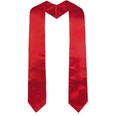 GraduatePro Sjaal voor geestelijken of koor voor school- en kerkceremonie, Rood 152cm (60 inch) GraduatePro Sjaal voor geestelijken of koor voor school- en kerkceremonie, Rood 152cm (60 inch)