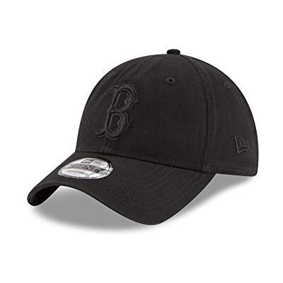 New Era Boston Red Sox 9twenty Adjustable Cap Mlb Black On Black Black One-Size New Era Boston Red Sox 9twenty Adjustable Cap Mlb Black On Black Black One-Size